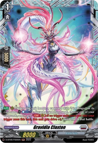 Gravidia Claxton [D Format] D-BT09/FR20EN