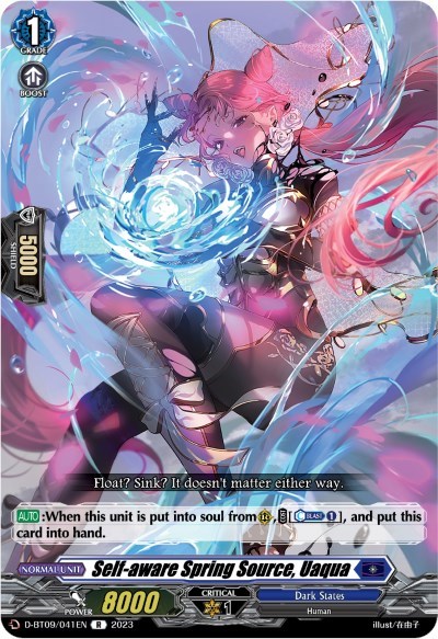 Self-aware Spring Source, Uaqua [D Format] D-BT09/041EN