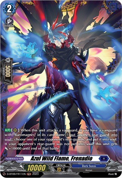 Azul Wild Flame, Frenadio [D Format] D-BT09/FR11EN
