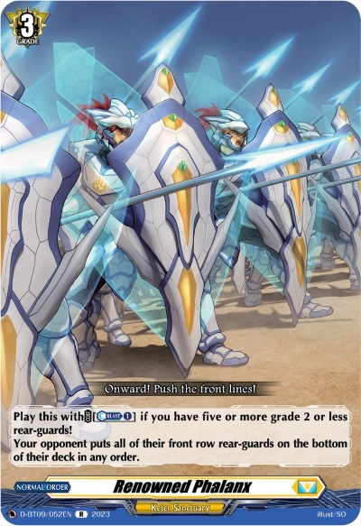 Renowned Phalanx [D Format] D-BT09/052EN