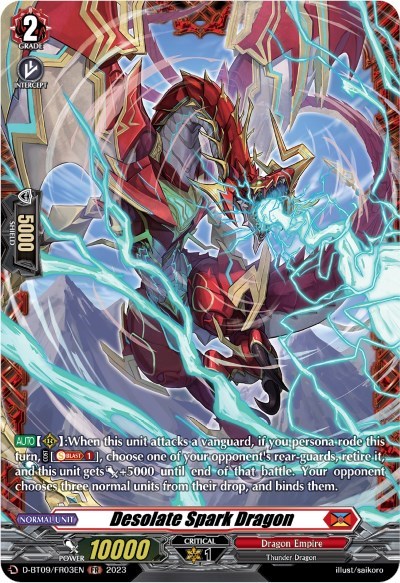 Desolate Spark Dragon [D Format] D-BT09/FR03EN