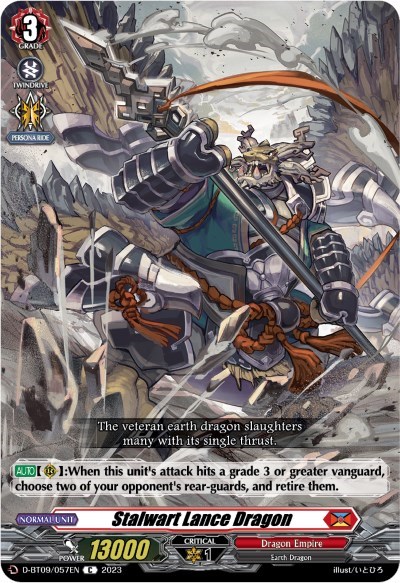 Stalwart Lance Dragon [D Format] D-BT09/057EN