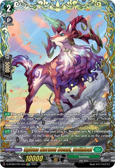 Sylvan Horned Beast, Goildoat [D Format] D-BT09/FFR14EN
