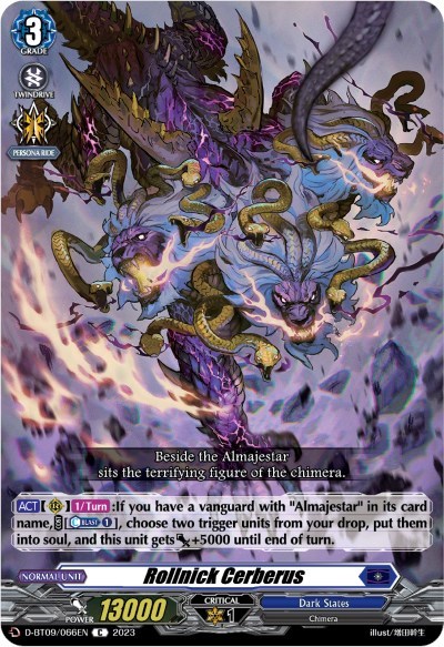 Rollnick Cerberus [D Format] D-BT09/066EN