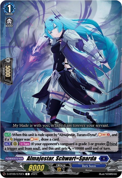 Almajestar, Schwart=Sparda [D Format] D-BT09/070EN