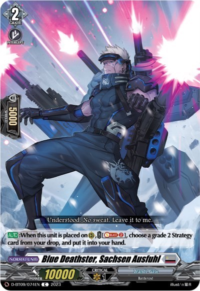 Blue Deathster, Sachsen Ausfuhl [D Format] D-BT09/074EN