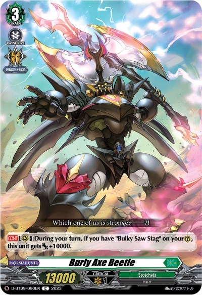 Burly Axe Beetle [D Format] D-BT09/090EN