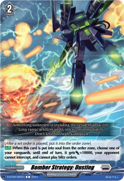Bomber Strategy: Dusting [D Format] D-BT09/080EN