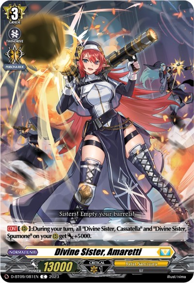 Divine Sister, Amaretti [D Format] D-BT09/081EN