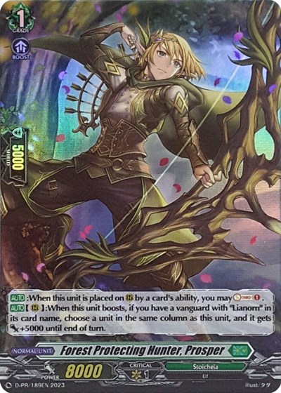Forest Protecting Hunter, Prosper [D Format] D-PR/0189EN 2023