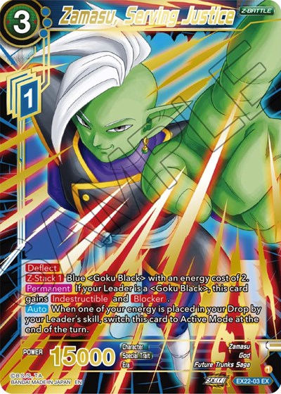 Zamasu, Serving Justice EX22-03