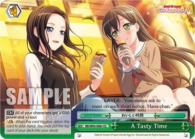 A Tasty Time — BanG Dream! Girls Band Party! 5th Anniversary