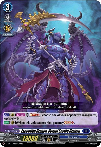 Execution Dragon, Vorpal Scythe Dragon [D Format] 