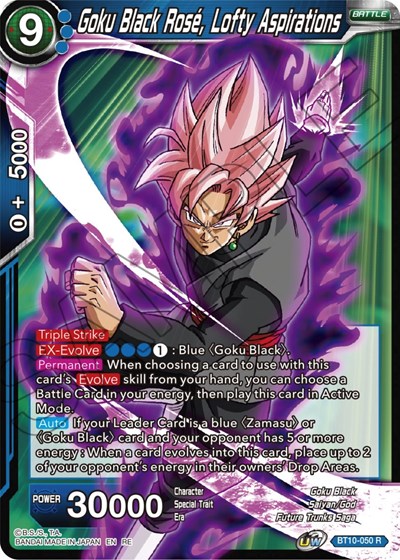 Goku Black Rose, Lofty Aspirations BT10-050