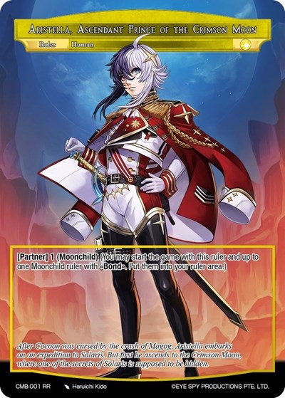 Aristella, Ascendant Prince of the Crimson Moon CMB-001 RR