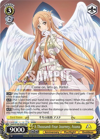 A Thousand-Year Journey, Asuna SAO/S100-E003 RR