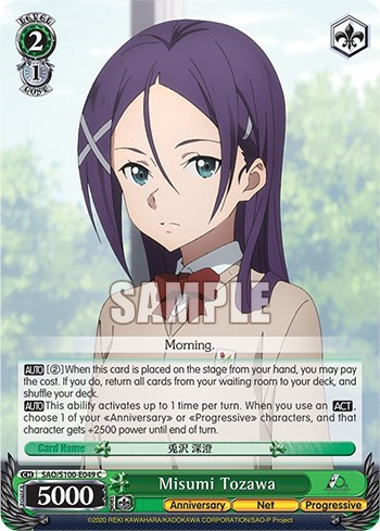 Misumi Tozawa SAO/S100-E049 C