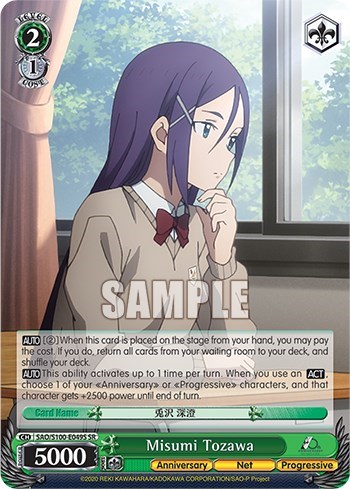 Misumi Tozawa SAO/S100-E049S SR