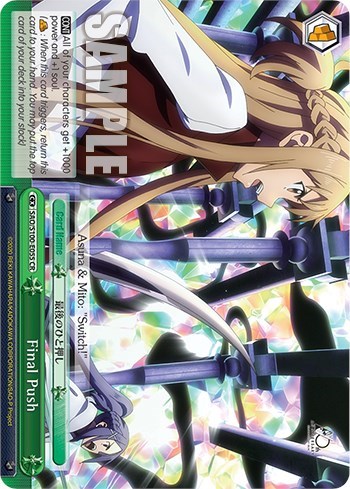 Final Push SAO/S100-E055 CR