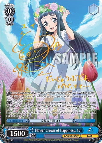 Flower Crown of Happiness, Yui SAO/S100-E075SP SP