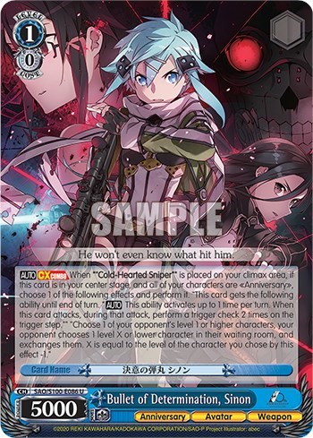 Bullet of Determination, Sinon SAO/S100-E086 U