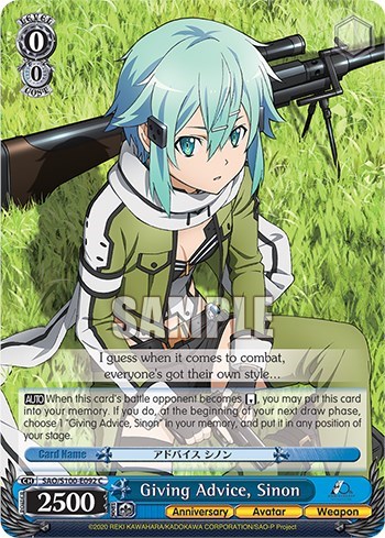 Giving Advice, Sinon SAO/S100-E092 C