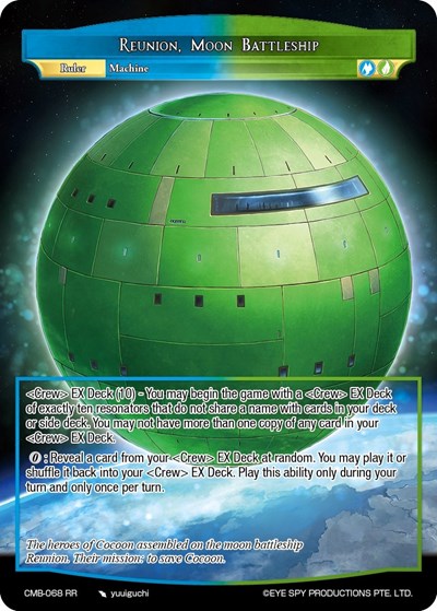Reunion, Moon Battleship CMB-068 RR