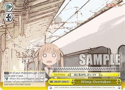 Wimp Overtaken SHS/W71-E030 CC