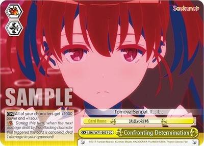 Confronting Determination SHS/W71-E031 CC