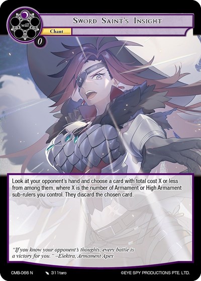 Sword Saint's Insight 
