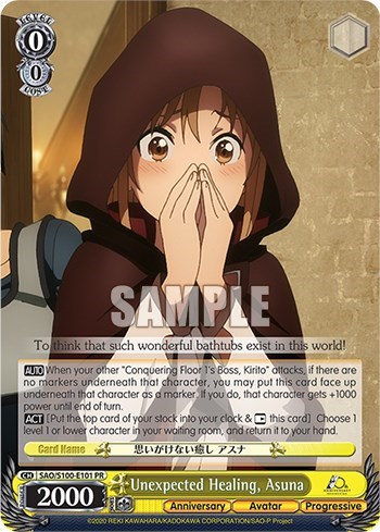 Unexpected Healing, Asuna SAO/S100-E101
