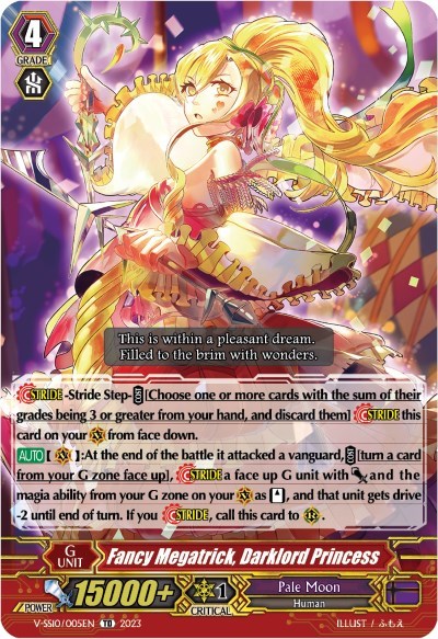 Fancy Megatrick, Darklord Princess [V Format] V-SS10/005EN