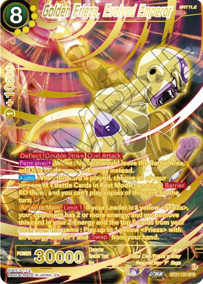 Golden Frieza, Evolved Emperor BT21-120