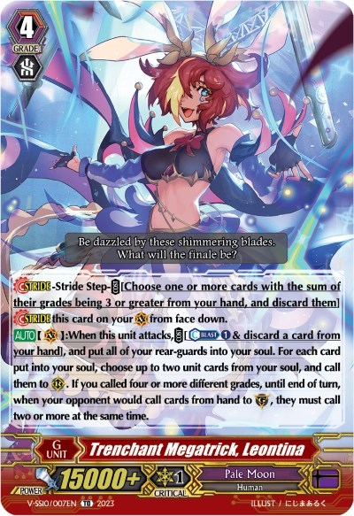 Trenchant Megatrick, Leontina [V Format] V-SS10/007EN