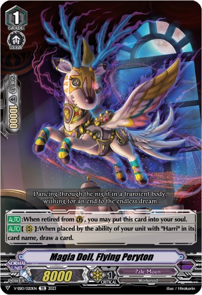 Magia Doll, Flying Peryton [V Format] V-SS10/020EN