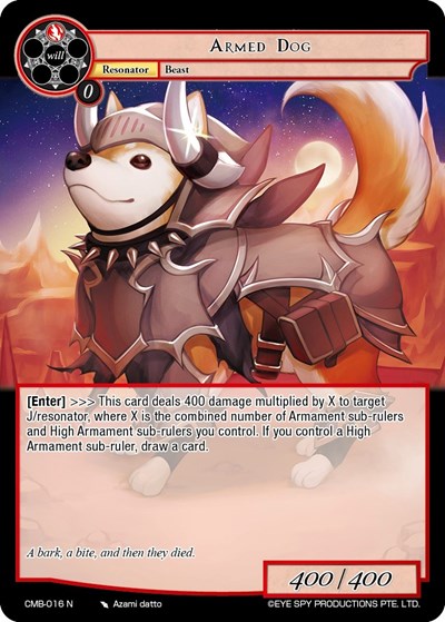 Armed Dog 