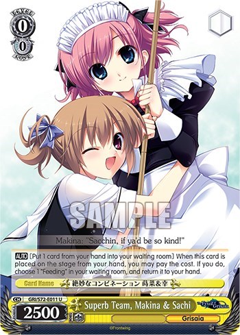 Superb Team, Makina & Sachi GRI/S72-E011 U