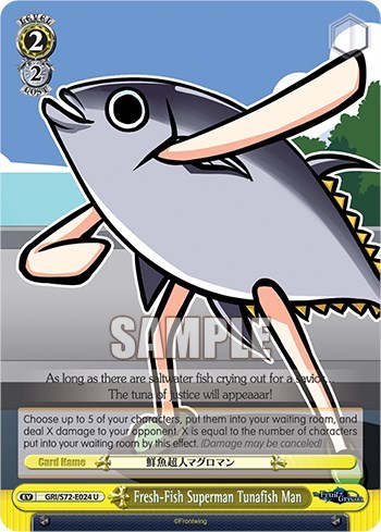Fresh-Fish Superman Tunafish Man GRI/S72-E024 U