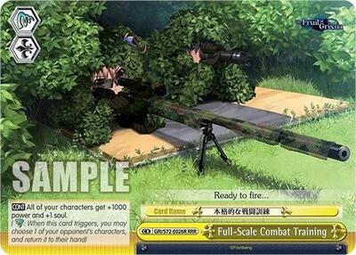 Full-Scale Combat Training GRI/S72-E026R RRR