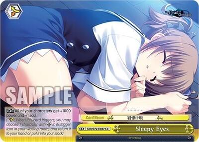 Sleepy Eyes GRI/S72-E027 CC