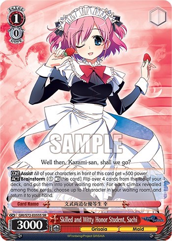 Skilled and Witty Honor Student, Sachi GRI/S72-E055S SR