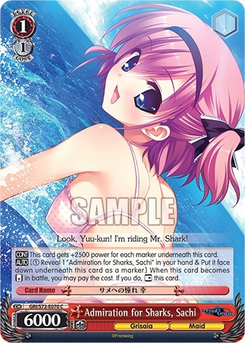 Admiration for Sharks, Sachi GRI/S72-E070 C