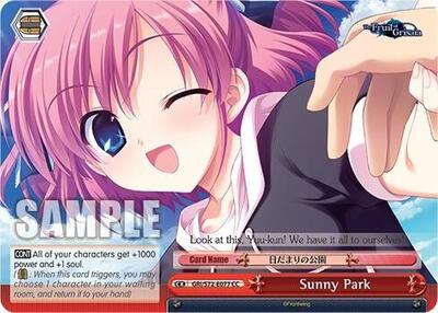 Sunny Park GRI/S72-E077 CC