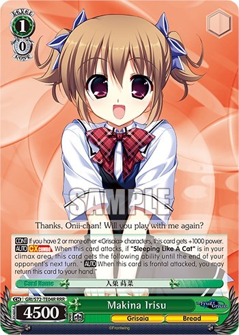 Makina Irisu GRI/S72-TE04R RRR