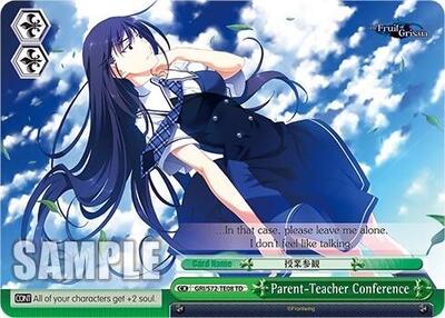 Parent-Teacher Conference GRI/S72-TE08 TD