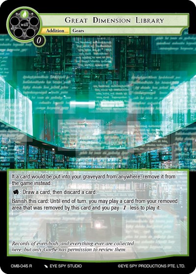 Great Dimension Library 