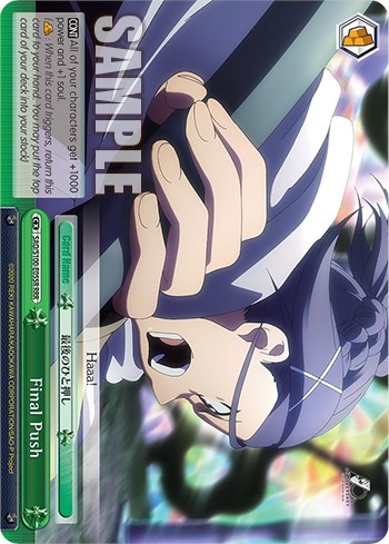 Final Push SAO/S100-E055R RRR — Sword Art Online Animation 10th Anniversary