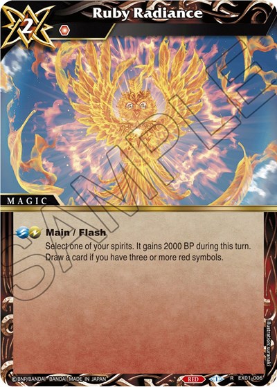 Ruby Radiance EX01-006
