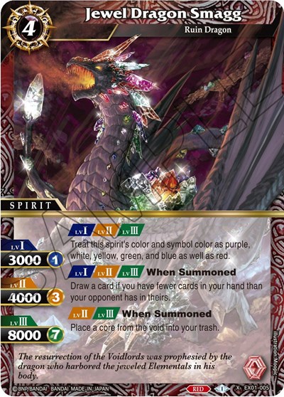 Jewel Dragon Smagg EX01-005
