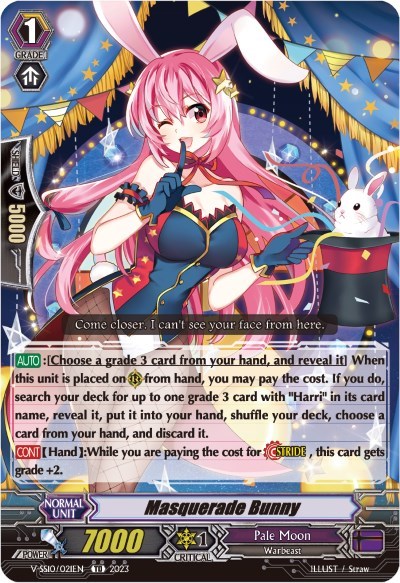 Masquerade Bunny [V Format] V-SS10/021EN